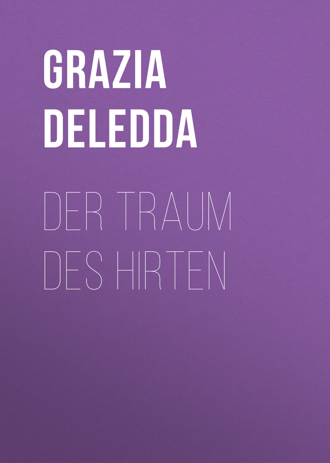 Обложка книги «Der Traum des Hirten»