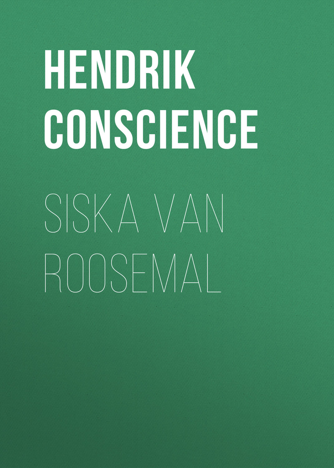 Обложка книги «Siska van Roosemal»