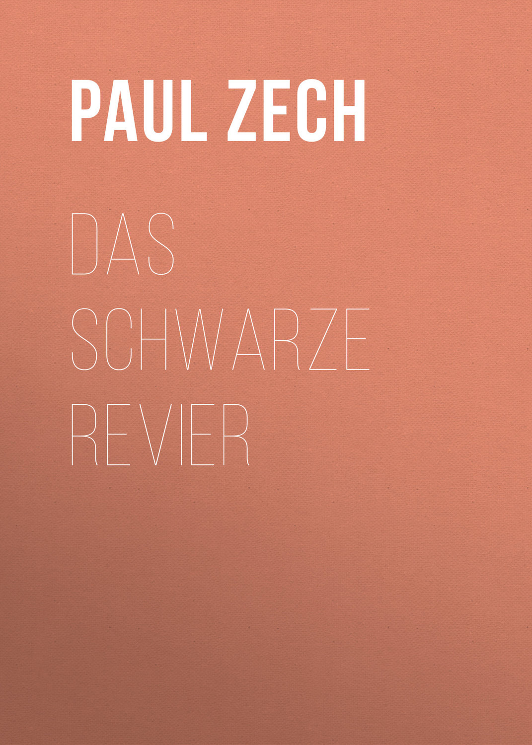 Обложка книги «Das schwarze Revier»