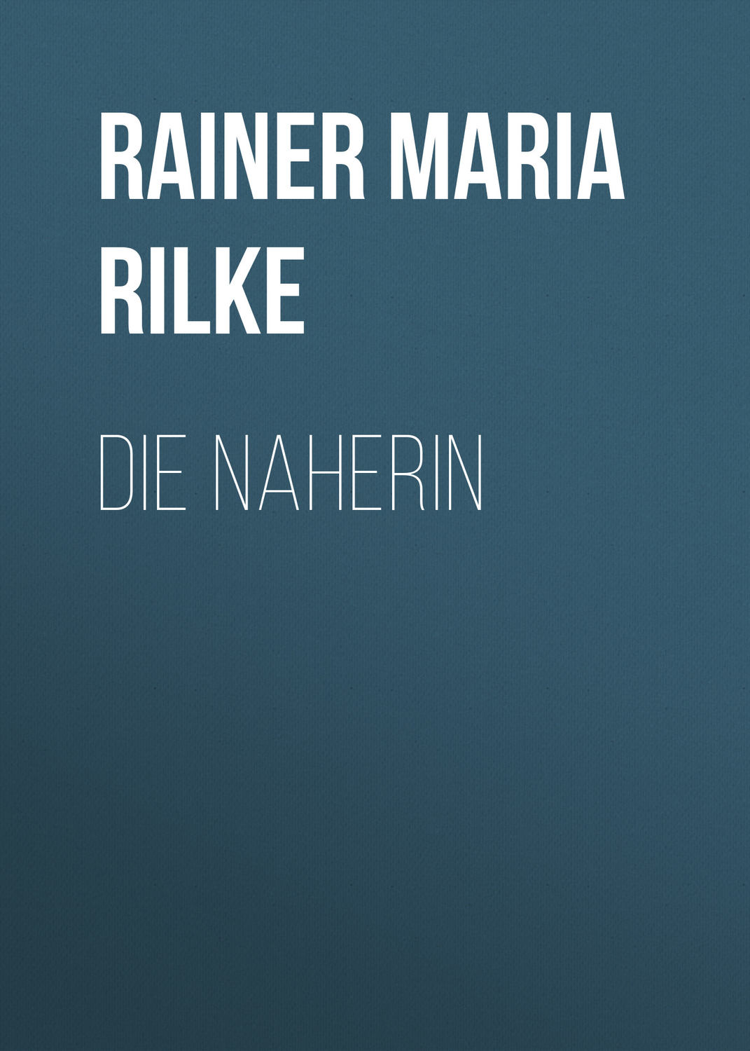 Обложка книги «Die Naherin»