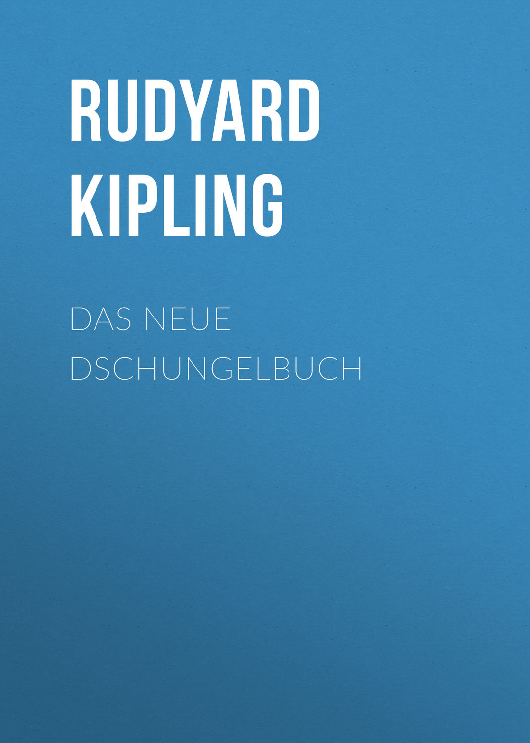 Обложка книги «Das neue Dschungelbuch»