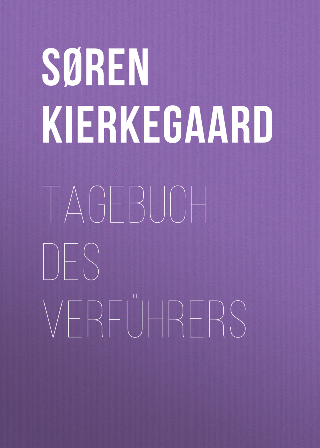 Обложка книги «Tagebuch des Verführers»