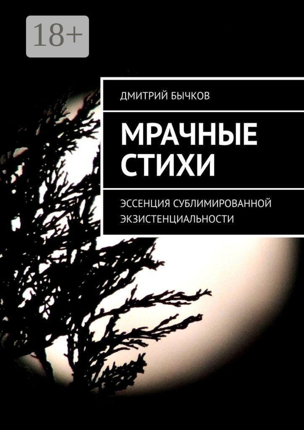 Обложка книги «Мрачные стихи. Эссенция сублимированной экзистенциальности»