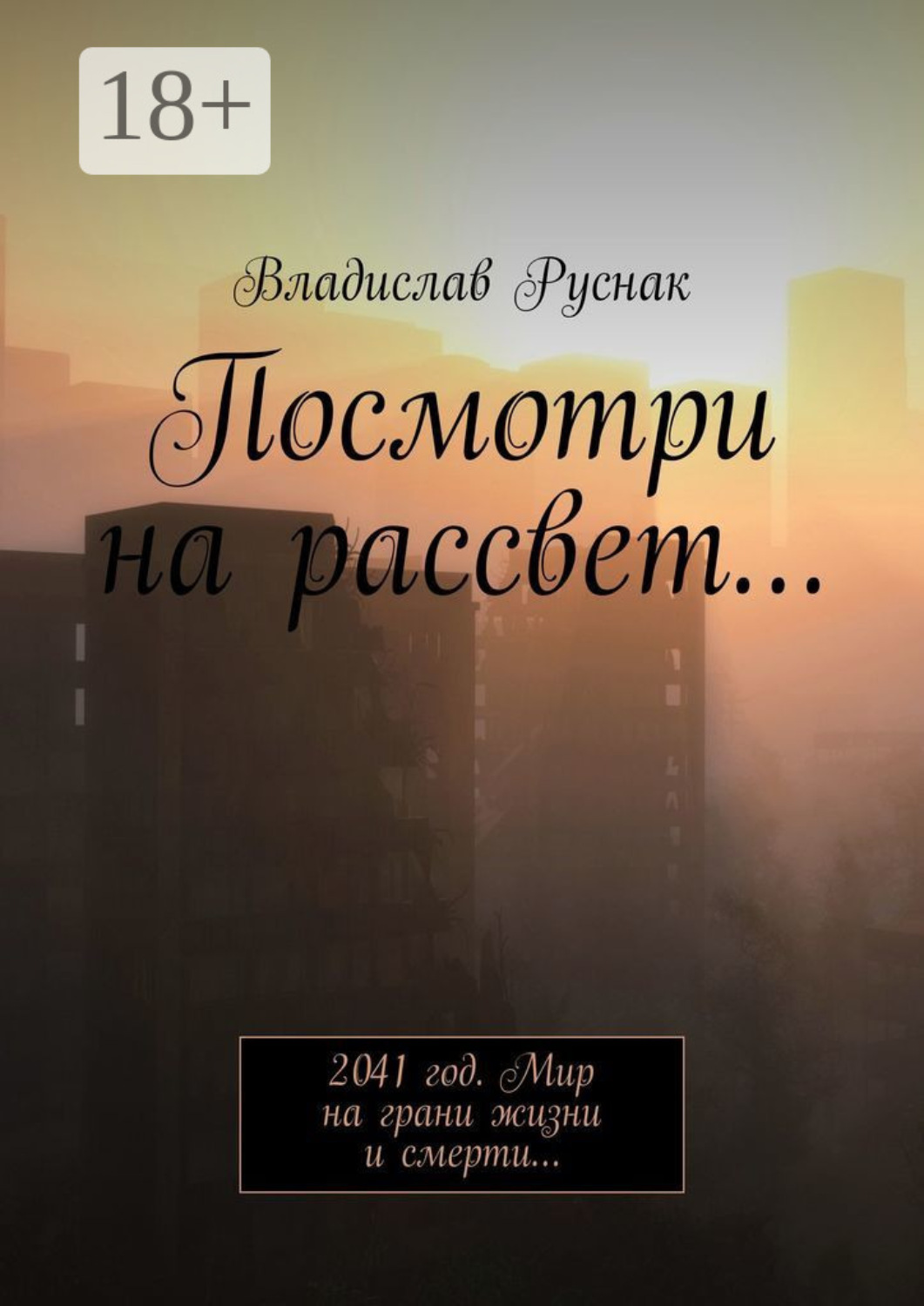 Обложка книги «Посмотри на рассвет… 2041 год. Мир на грани жизни и смерти…»
