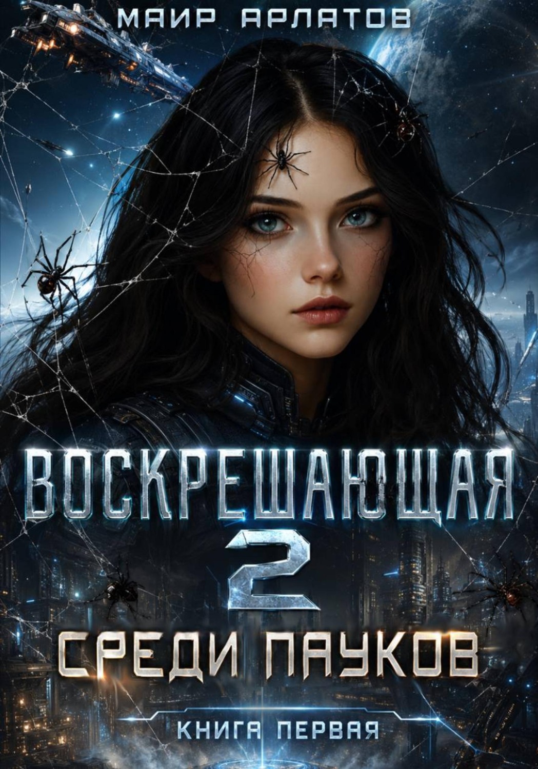 Обложка книги «Воскрешающая 2. Среди пауков. Книга первая»