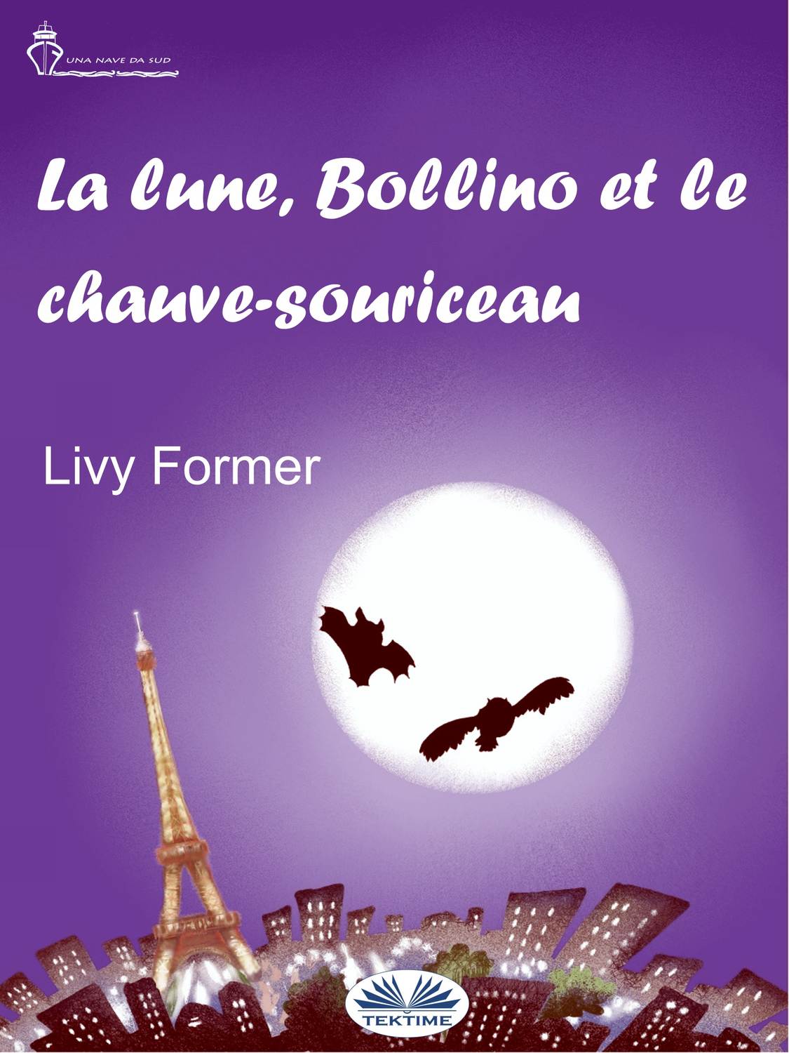 Обложка книги «La Lune, Bollino Et Le Chauve-Souriceau»