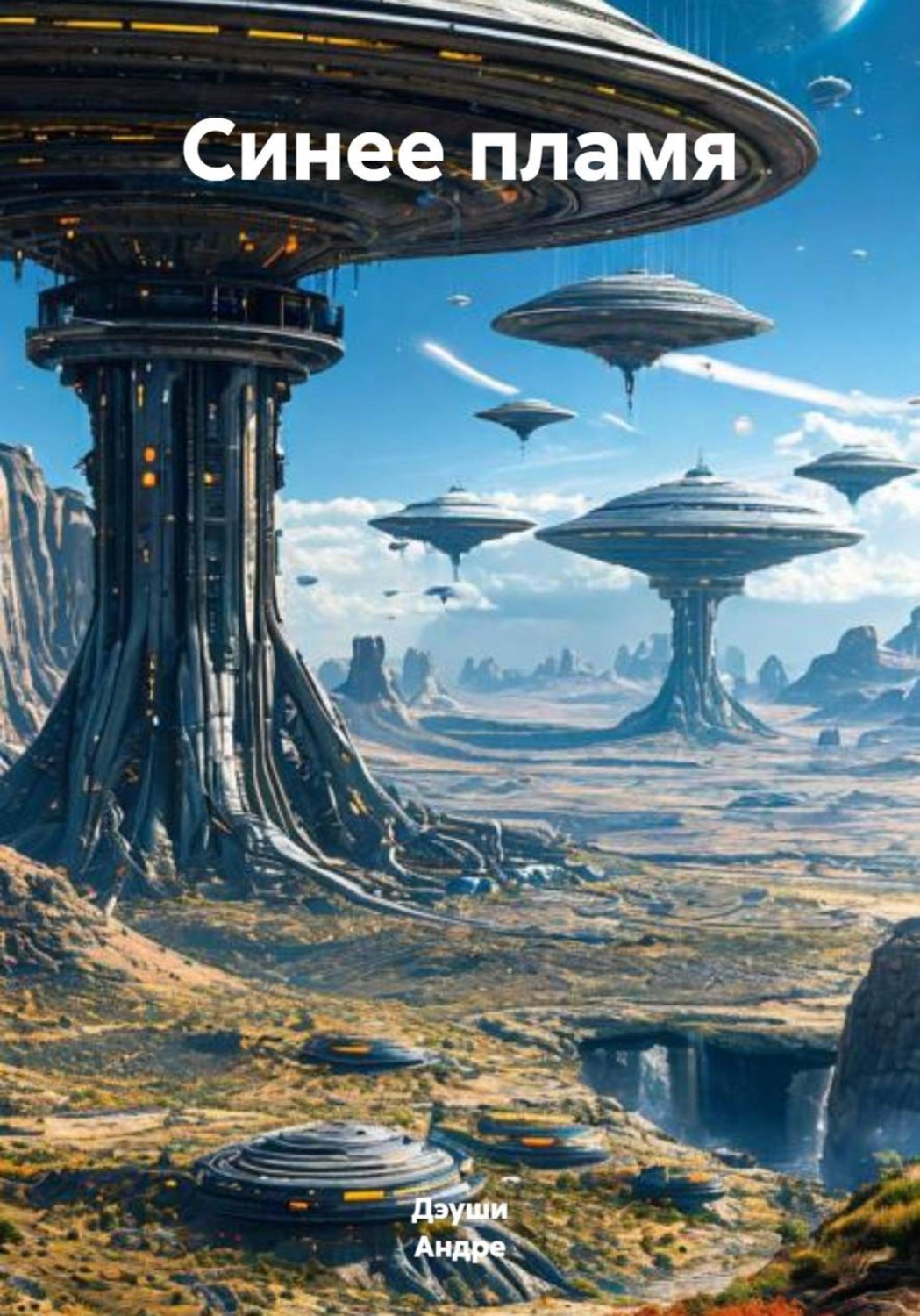 Обложка книги «Синее пламя»