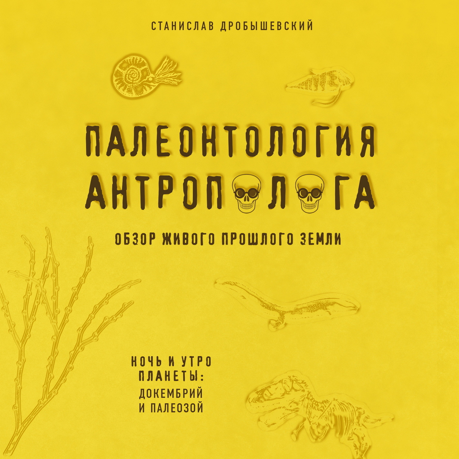 Обложка книги «Палеонтология антрополога. Книга 1. Докембрий и палеозой»