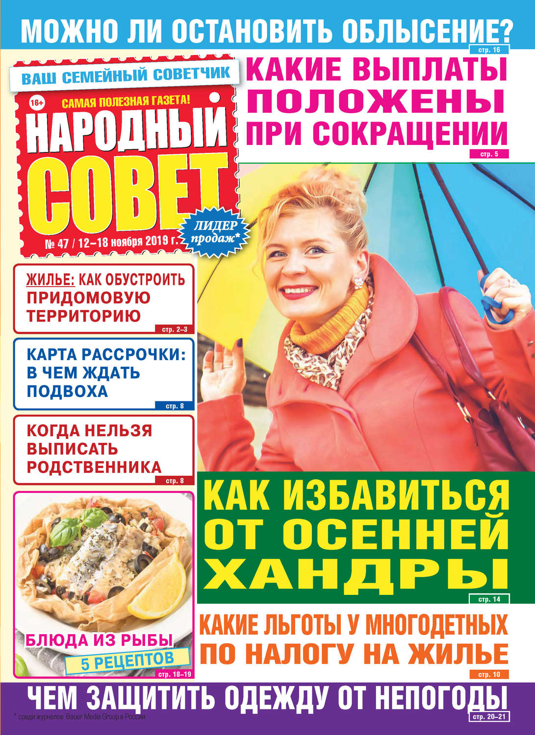 Обложка книги «Народный совет №47/2019»