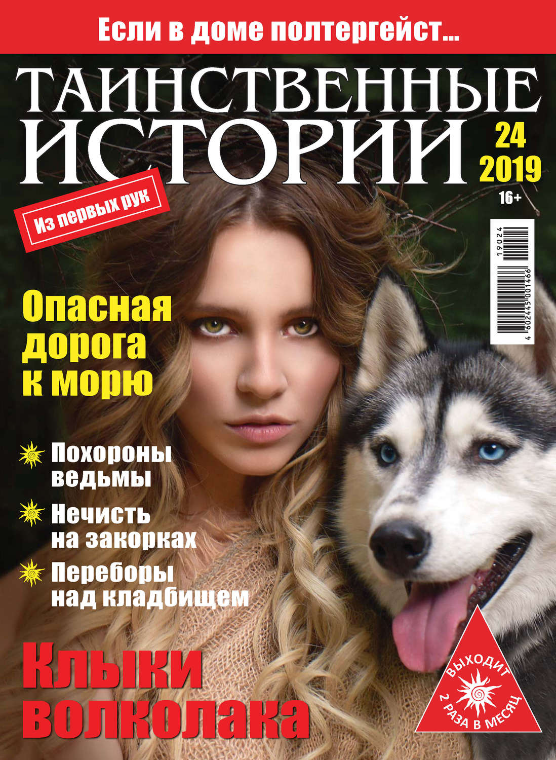 Обложка книги «Таинственные истории №24/2019»