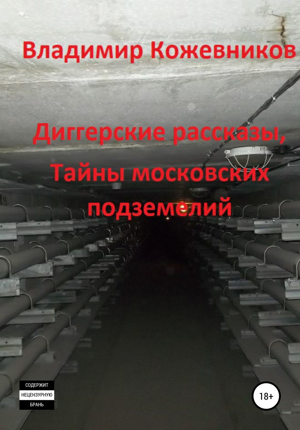 Обложка книги «Диггерские рассказы, тайны московских подземелий»