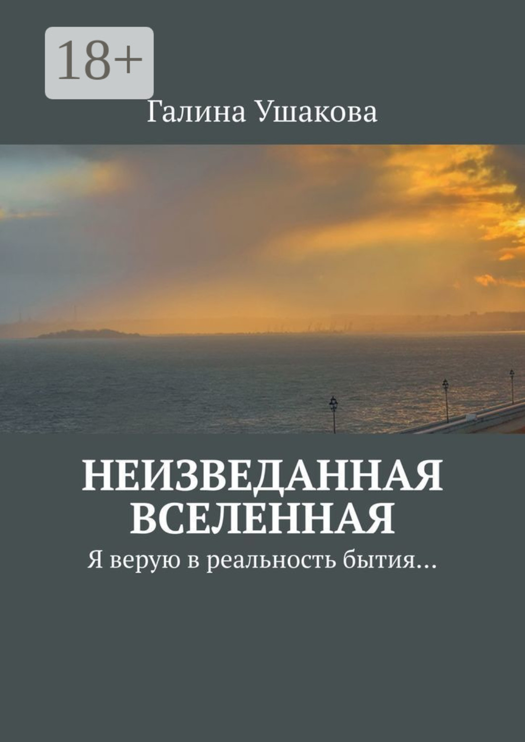 Обложка книги «Неизведанная Вселенная. Я верую в реальность бытия…»