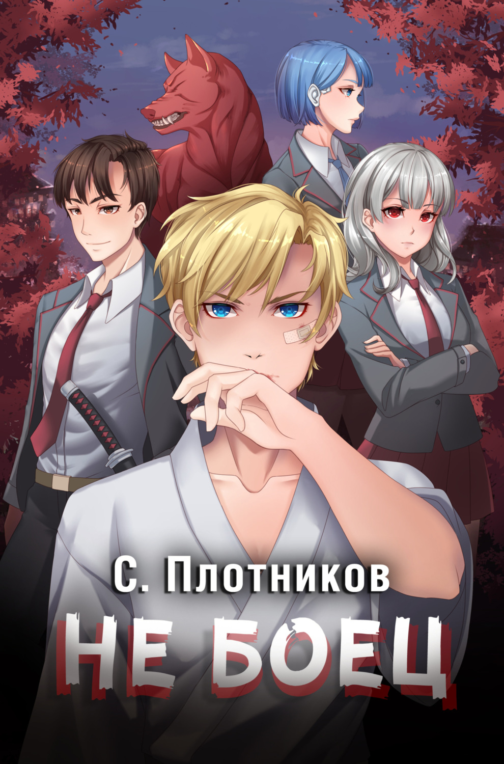 Обложка книги «Не боец»