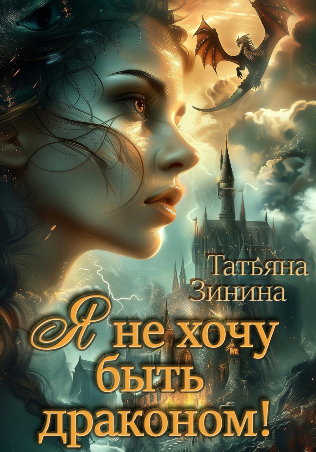 Обложка книги «Я не хочу быть драконом!»