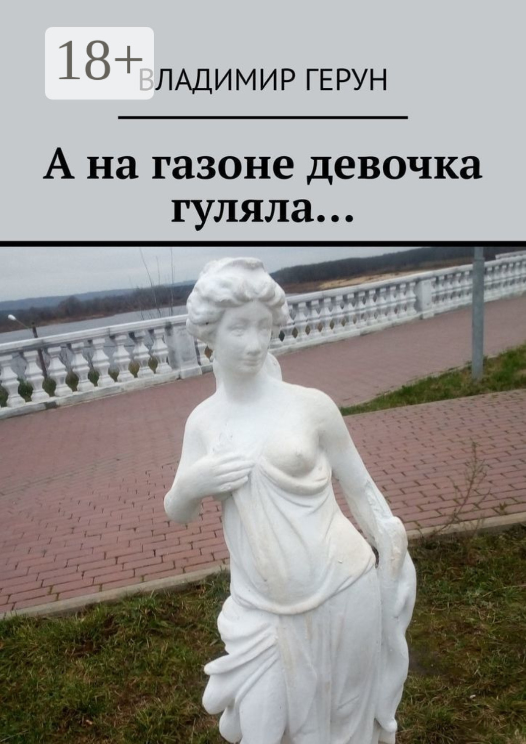 Обложка книги «А на газоне девочка гуляла…»