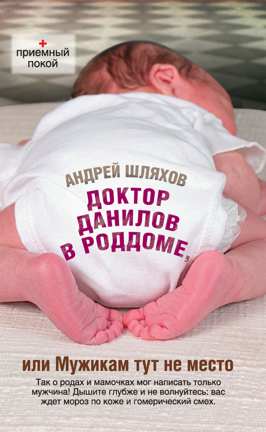 Обложка книги «Доктор Данилов в роддоме, или Мужикам тут не место»
