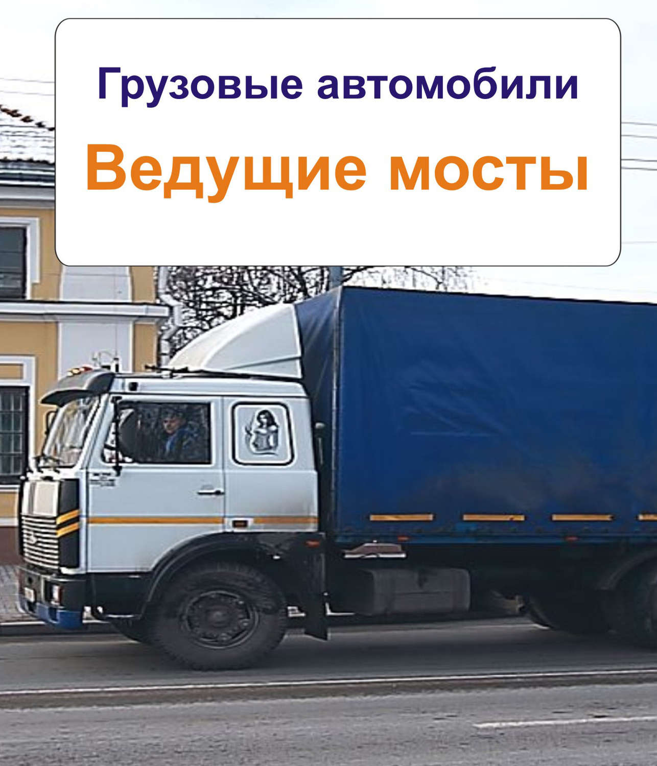 Обложка книги «Грузовые автомобили. Ведущие мосты»