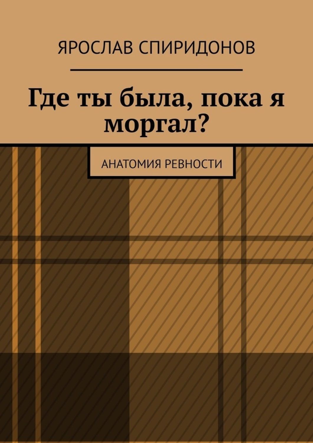 Обложка книги «Где ты была, пока я моргал? Анатомия ревности»