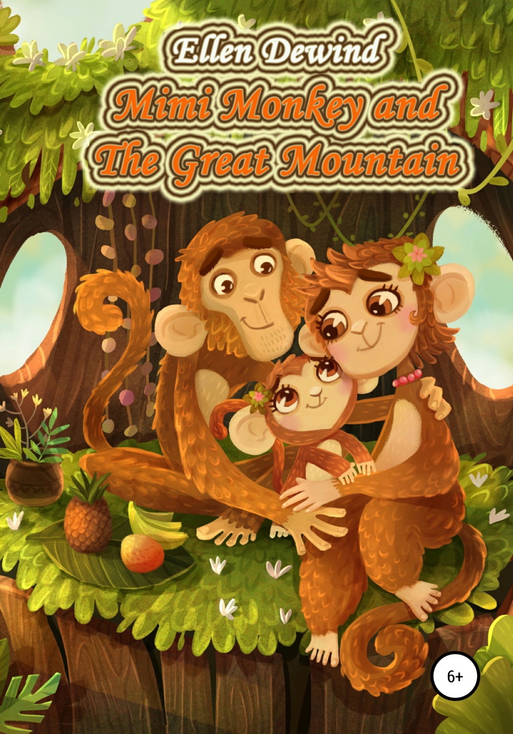 Обложка книги «Mimi Monkey and The Great Mountain»