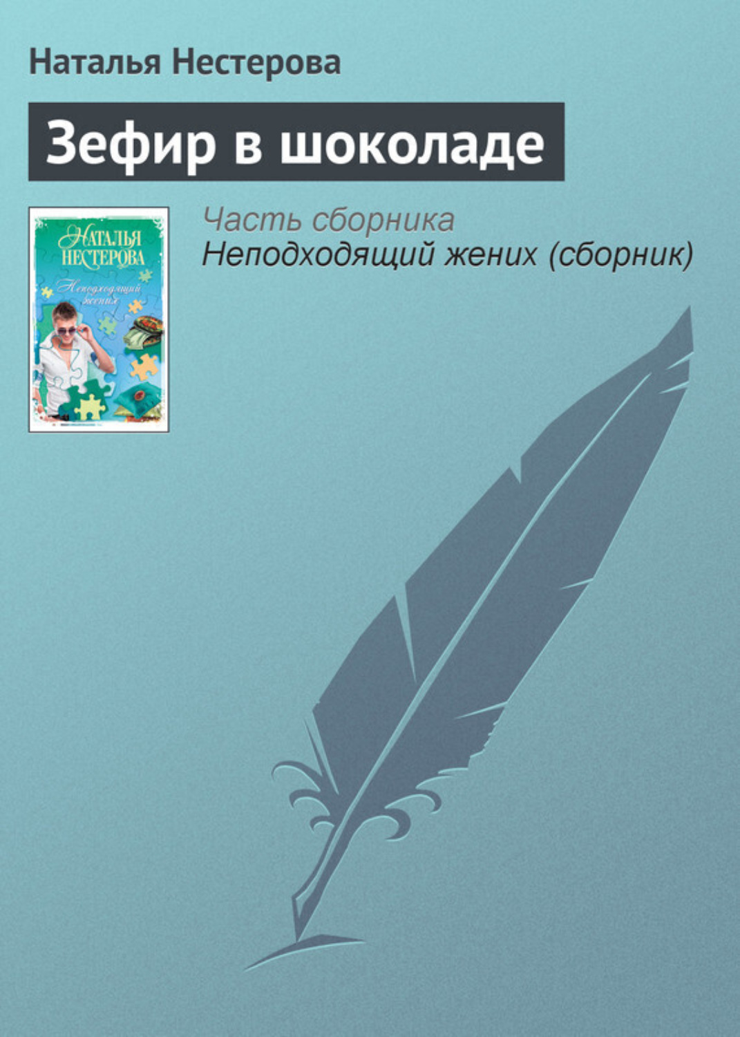 Обложка книги «Зефир в шоколаде»