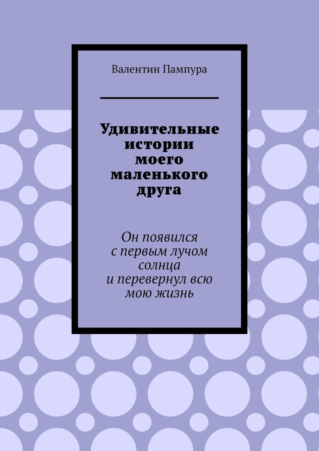 Обложка книги «Удивительные истории моего маленького друга. Он появился с первым лучом солнца и перевернул всю мою жизнь»