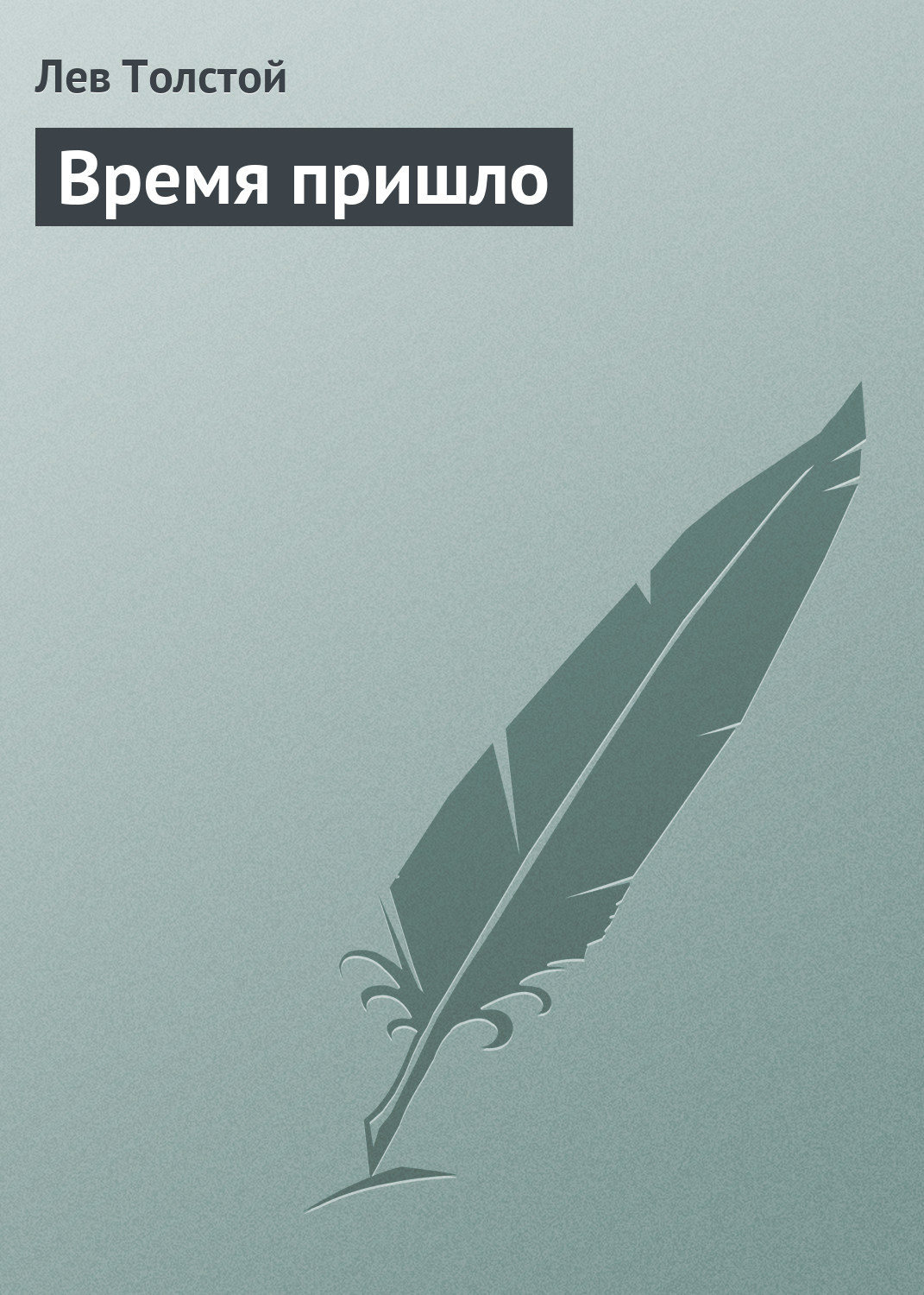 Обложка книги «Время пришло»