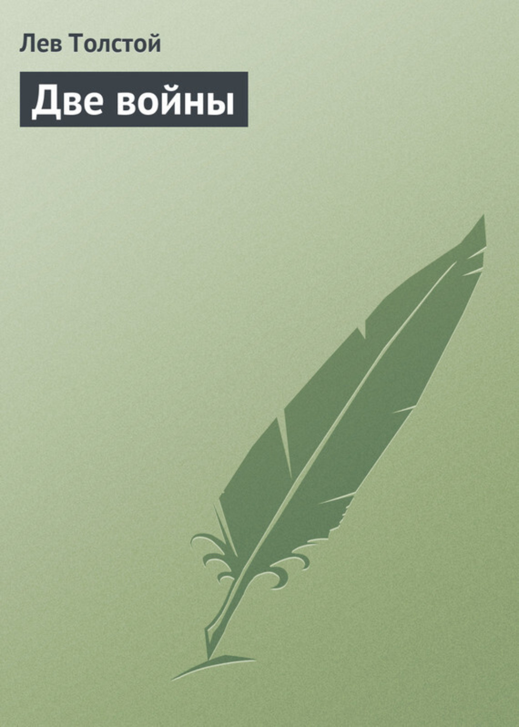 Обложка книги «Две войны»