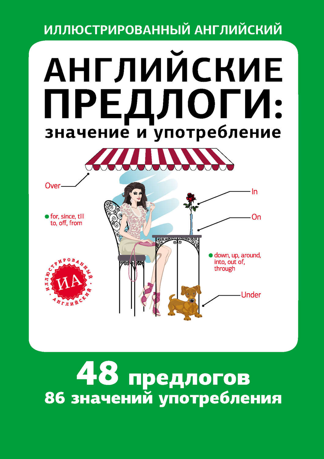 Обложка книги «Английские предлоги: значение и употребление»
