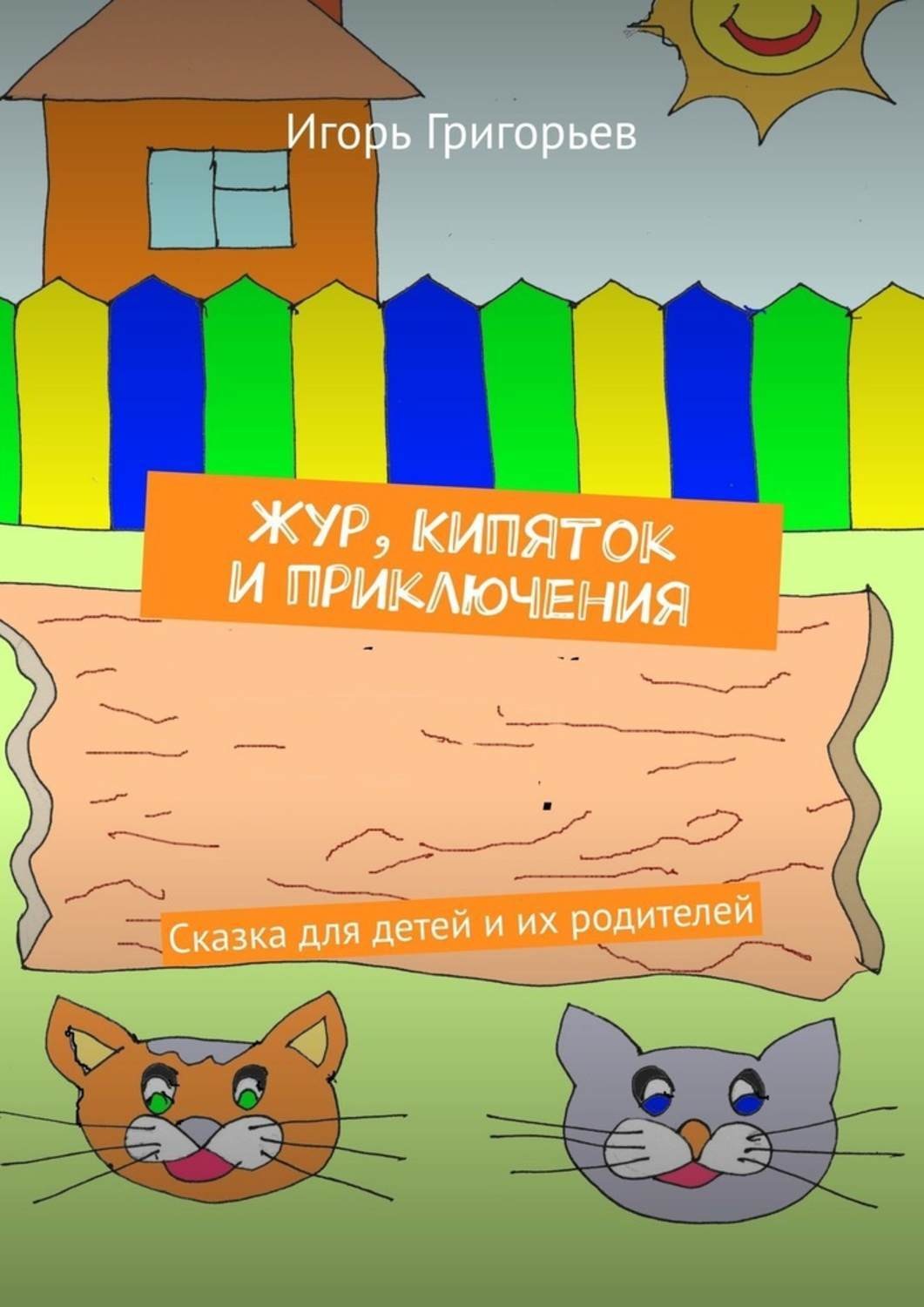 Обложка книги «Жур, Кипяток и приключения. Сказка для детей и их родителей»