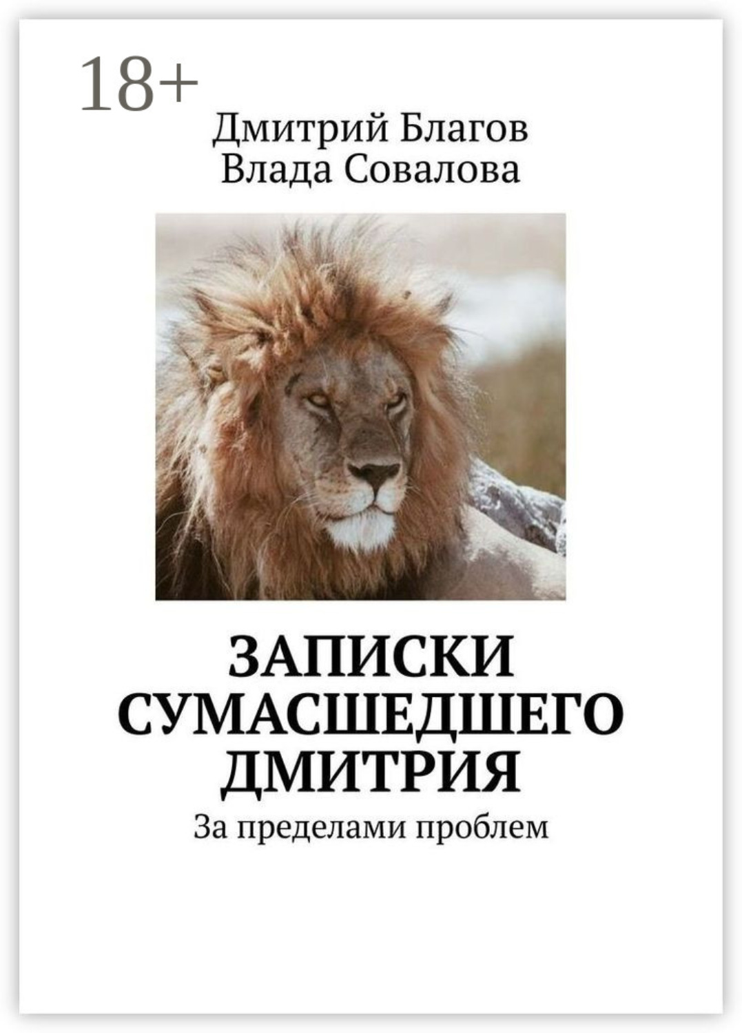 Обложка книги «Записки сумасшедшего Дмитрия. За пределами проблем»