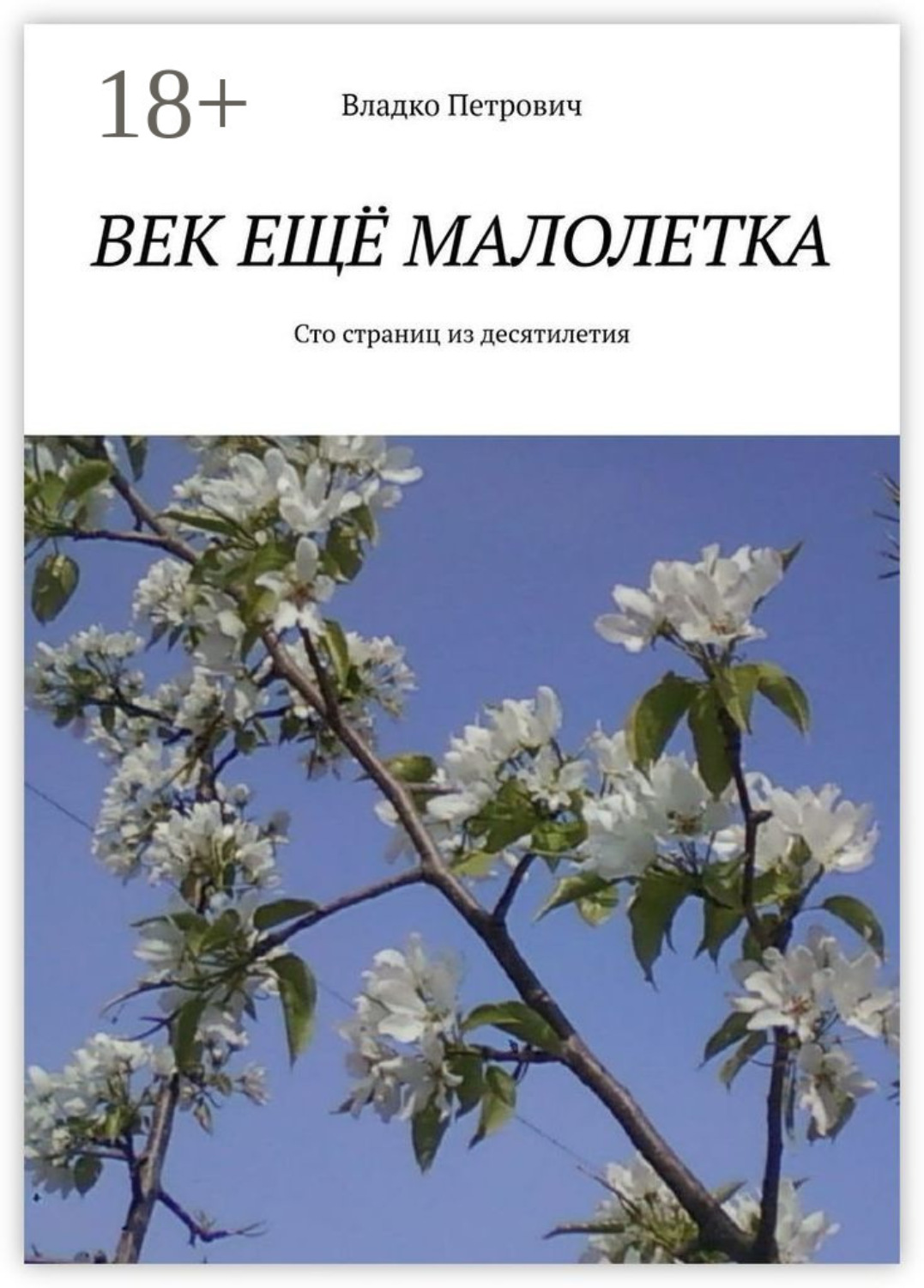 Обложка книги «Век ещё малолетка. Сто страниц из десятилетия»