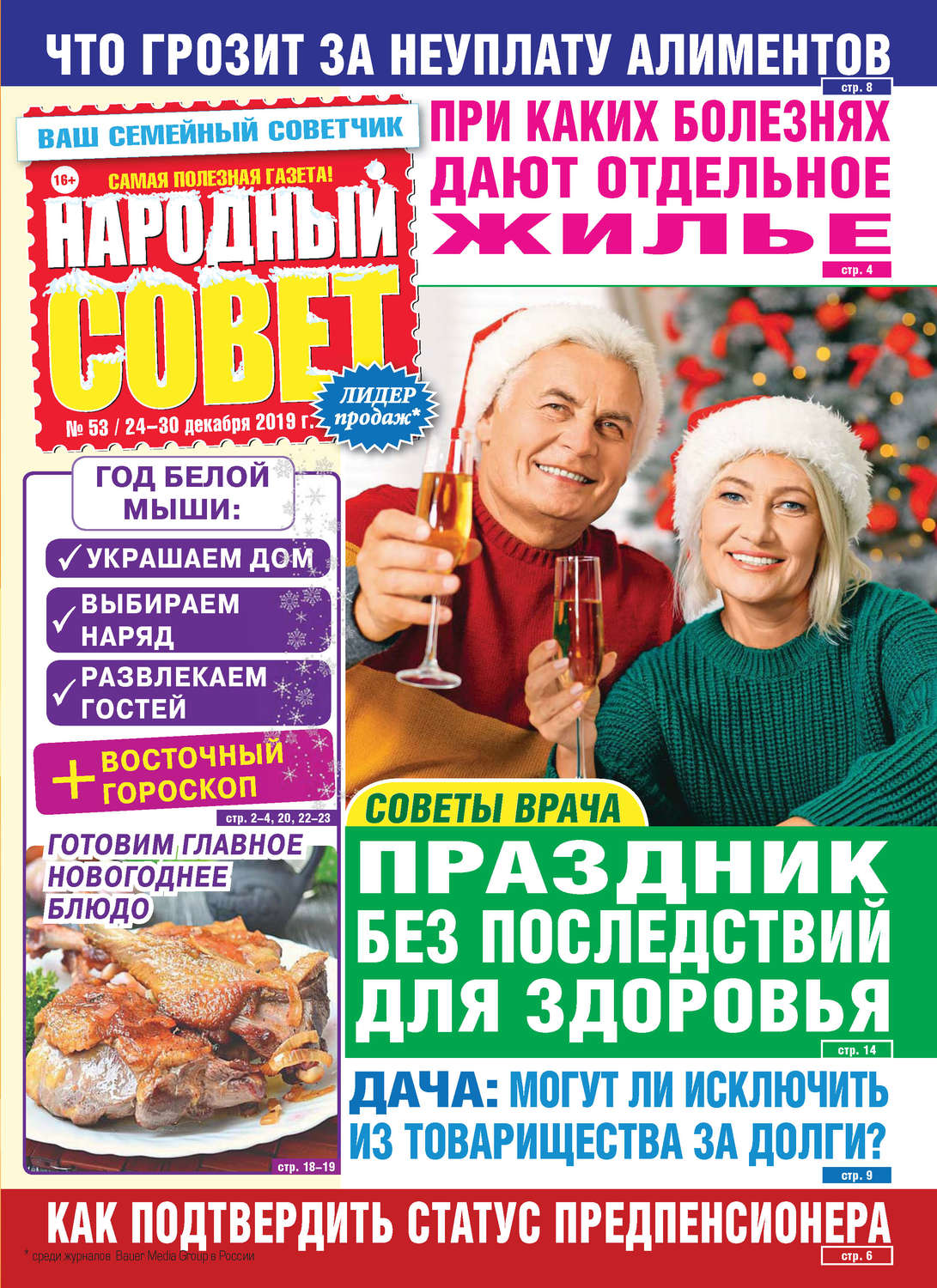 Обложка книги «Народный совет №53/2019»