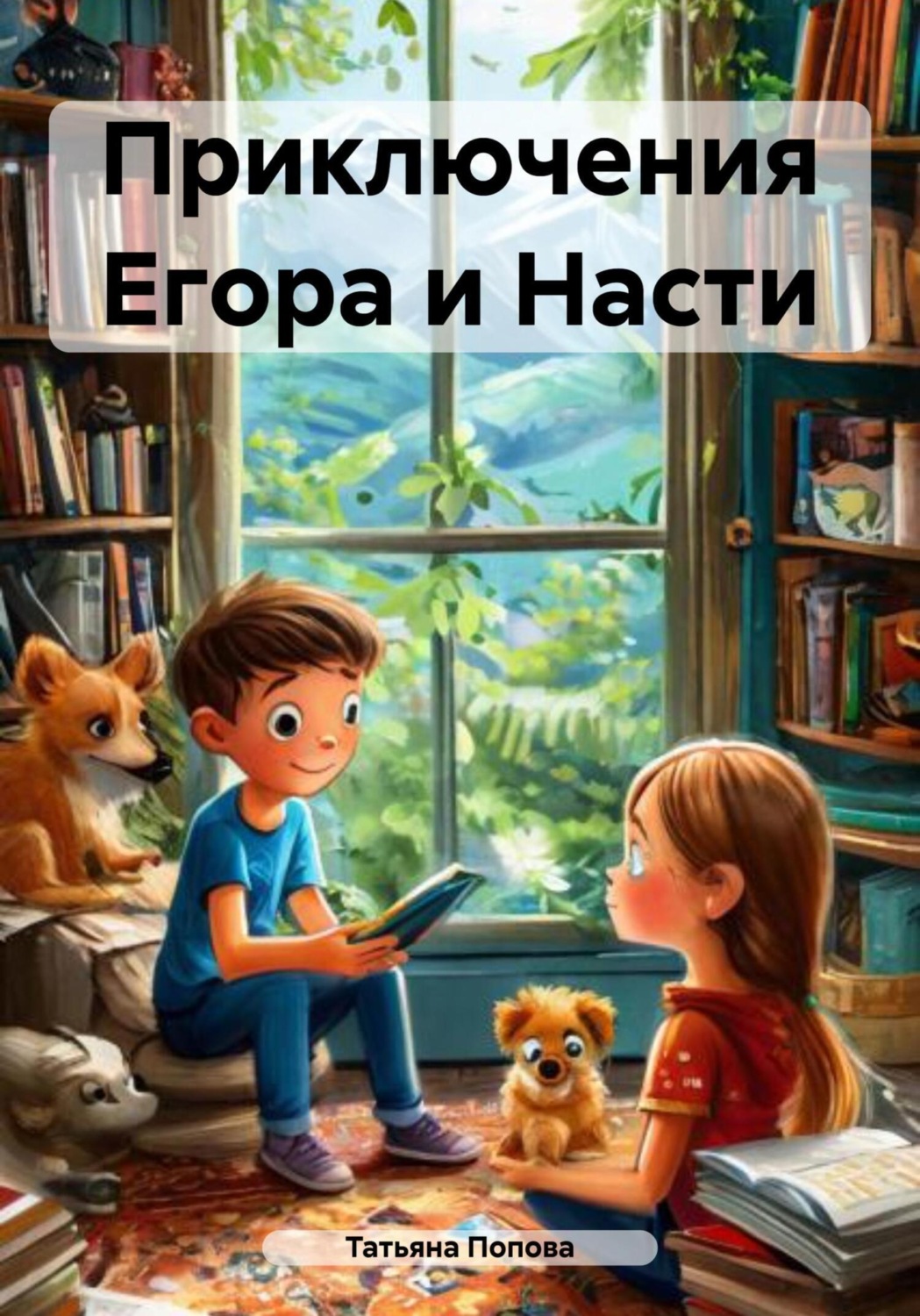 Обложка книги «Приключения Егора и Насти»