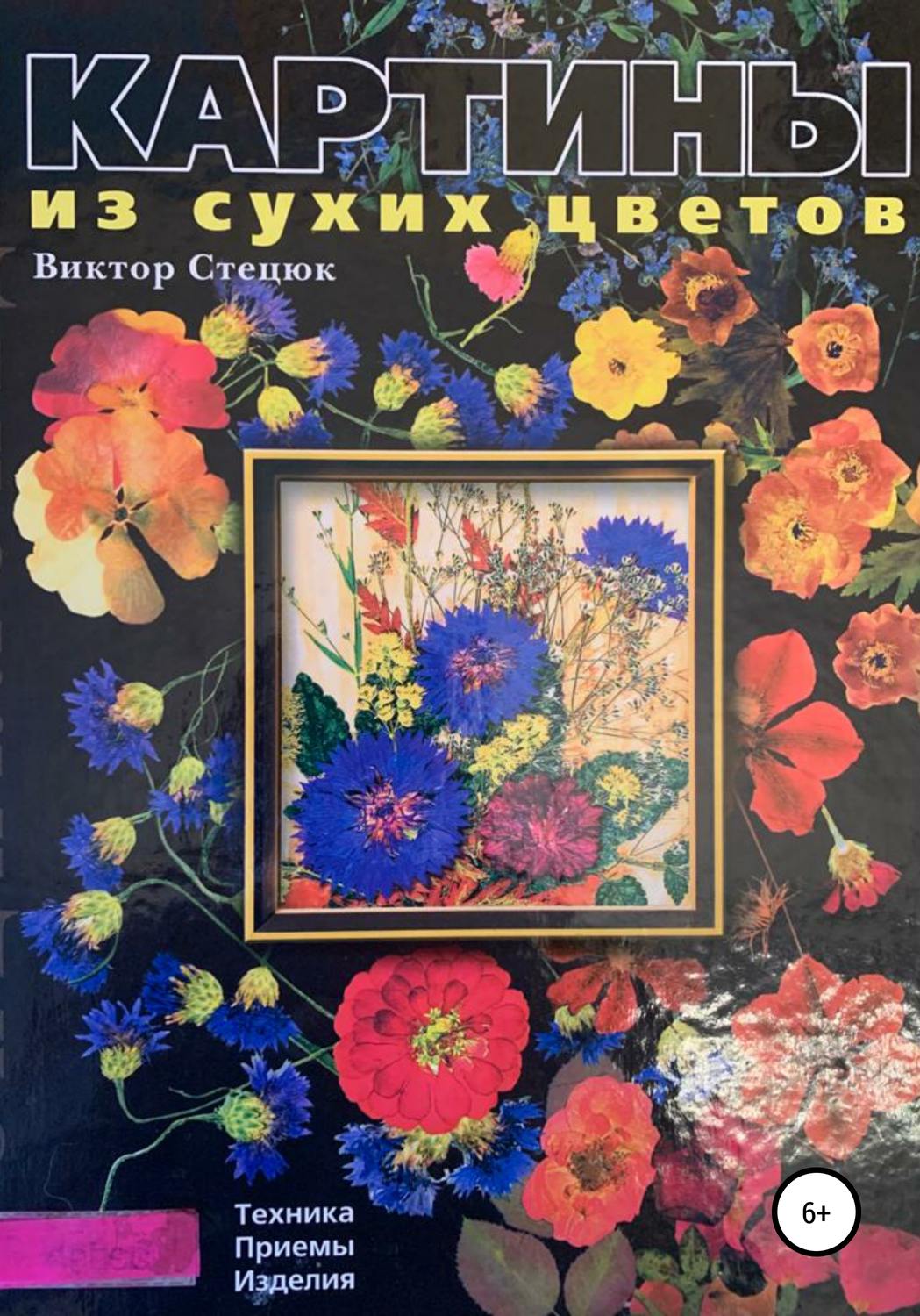 Обложка книги «Картины из сухих цветов»
