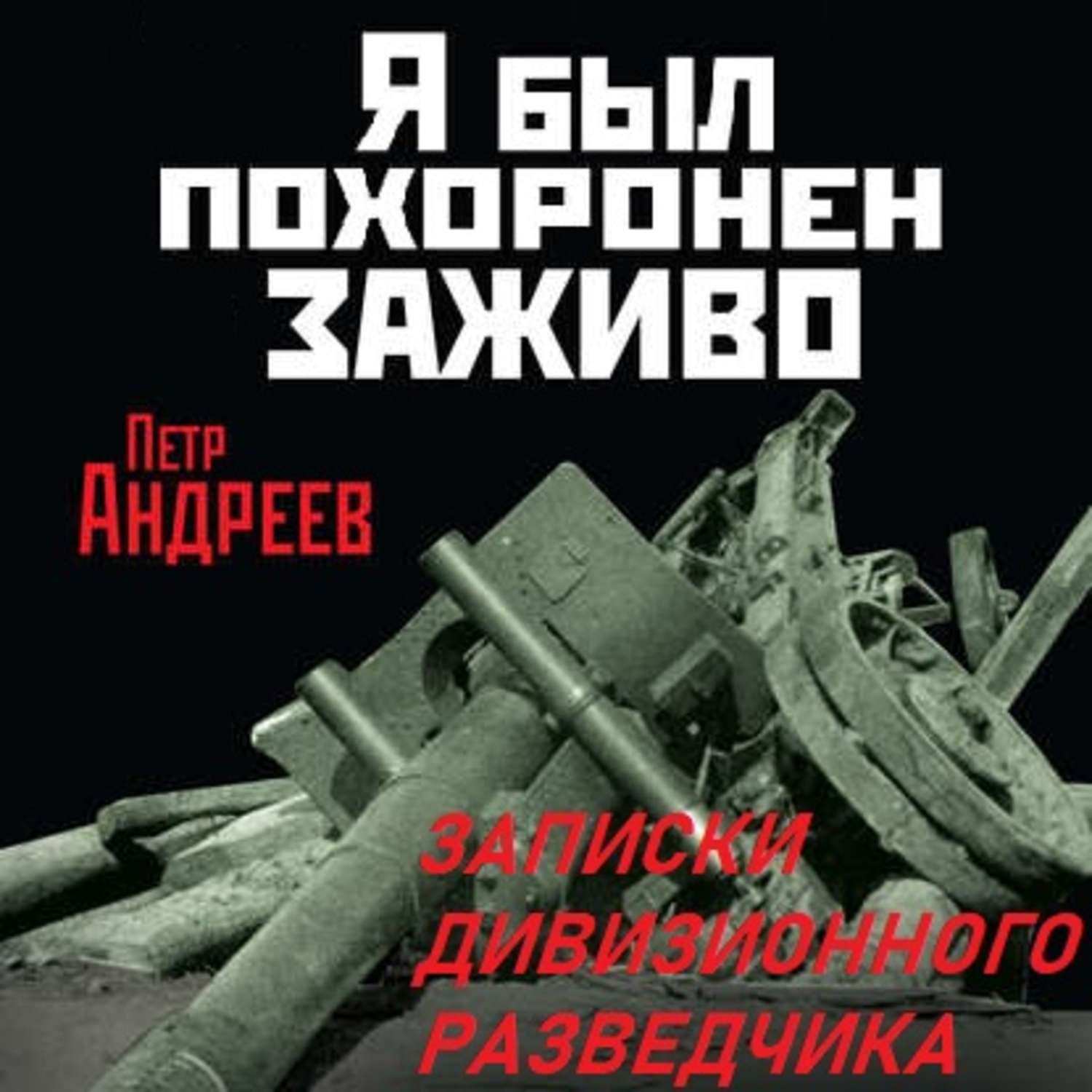 Обложка книги «Я был похоронен заживо. Записки дивизионного разведчика»