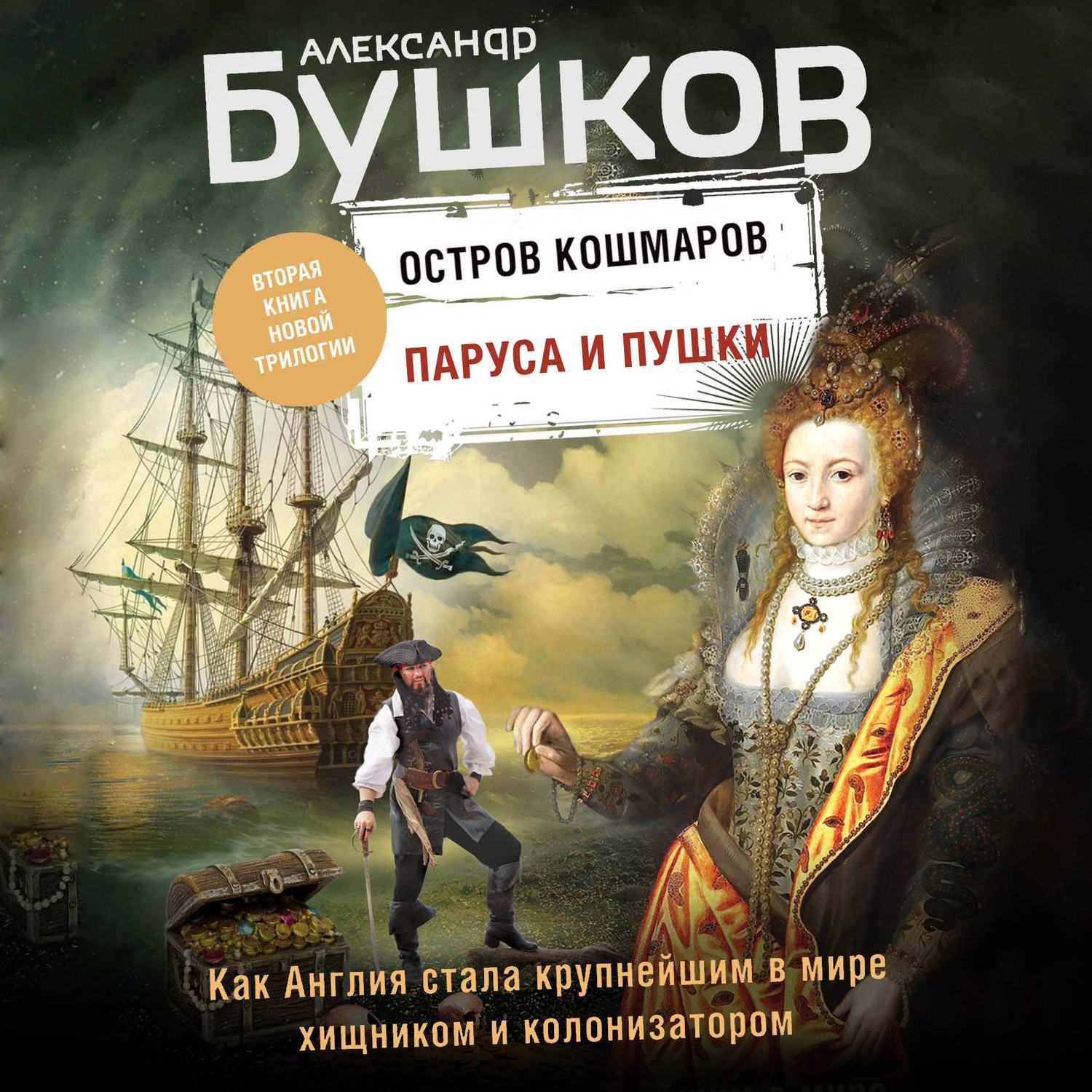 Обложка книги «Остров кошмаров. Паруса и пушки»