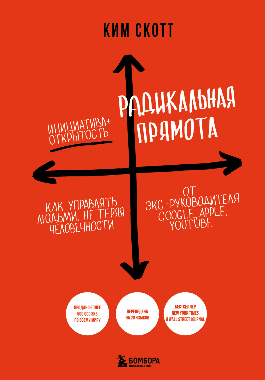 Обложка книги «Радикальная прямота. Как управлять людьми, не теряя человечности»