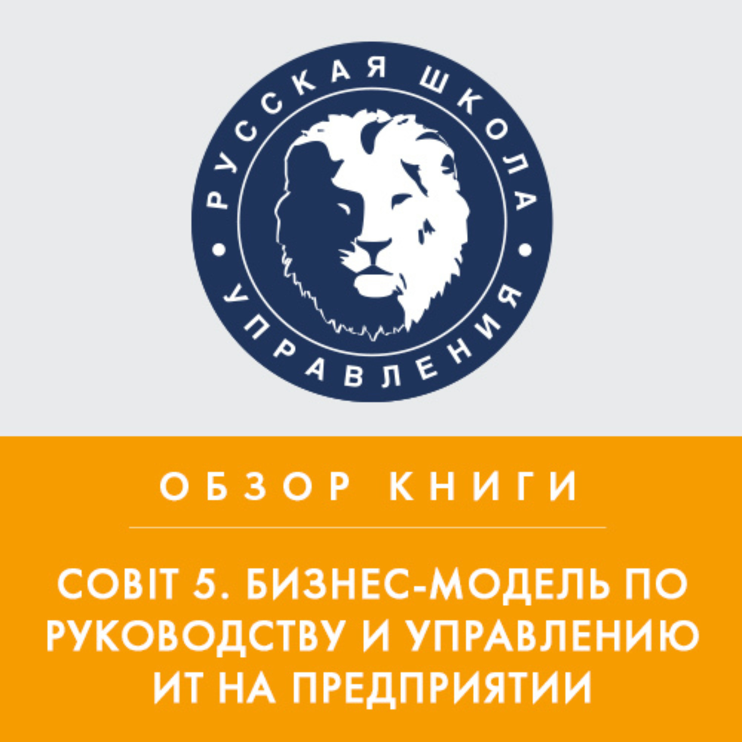 Обложка книги «Обзор книги «Cobit 5. Бизнес-модель по руководству и управлению ИТ на предприятии»»