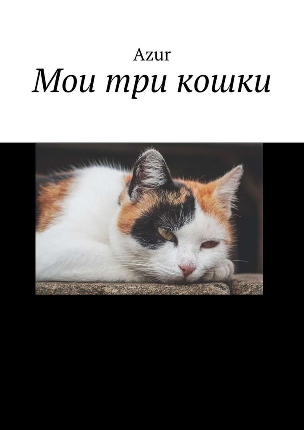 Обложка книги «Мои три кошки»