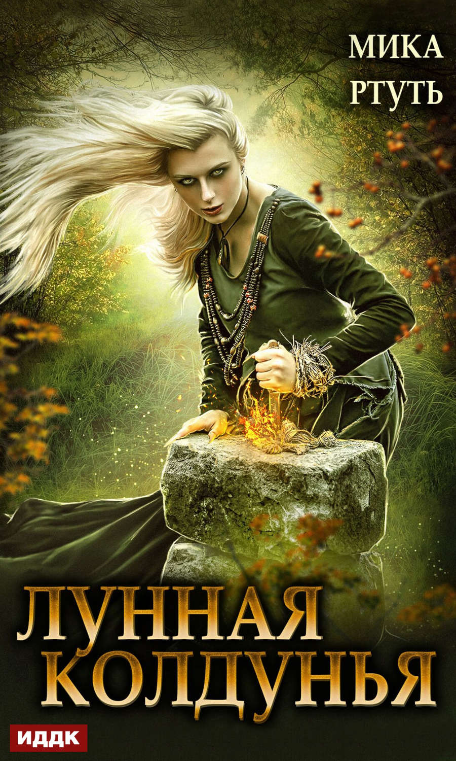 Обложка книги «Лунная колдунья»