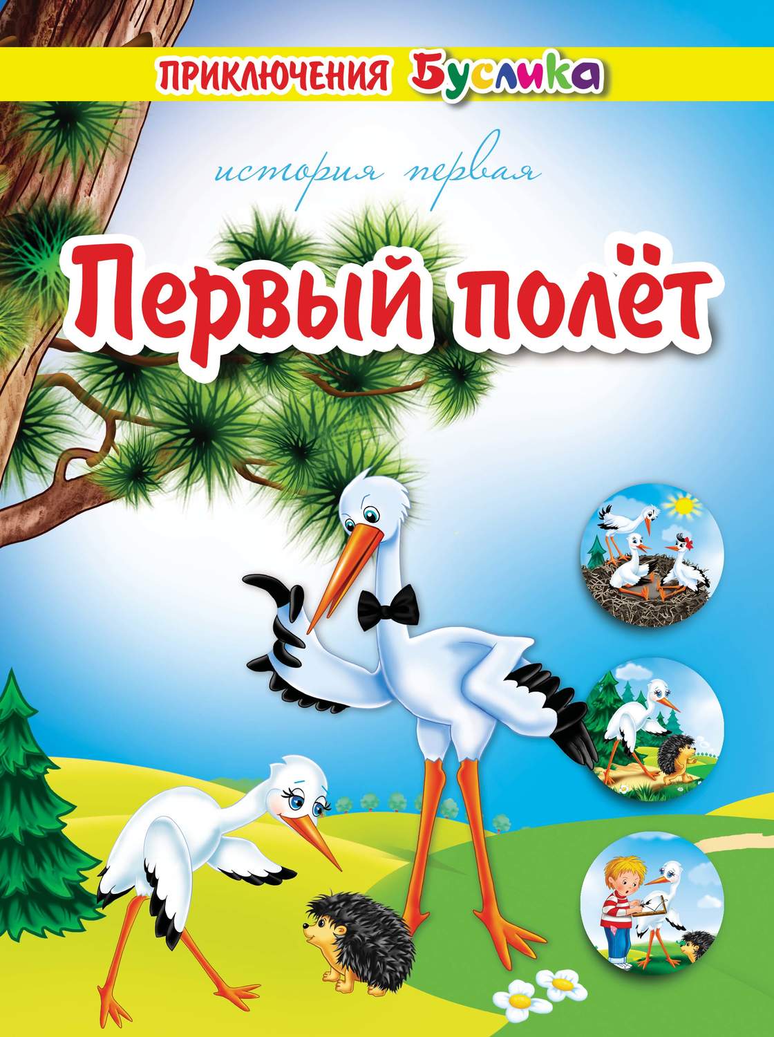 Обложка книги «Приключения Буслика. Первый полёт»