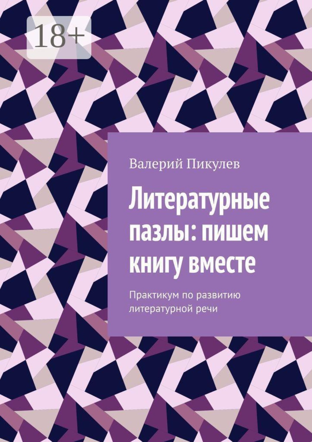 Обложка книги «Литературные пазлы: пишем книгу вместе. Практикум по развитию литературной речи»
