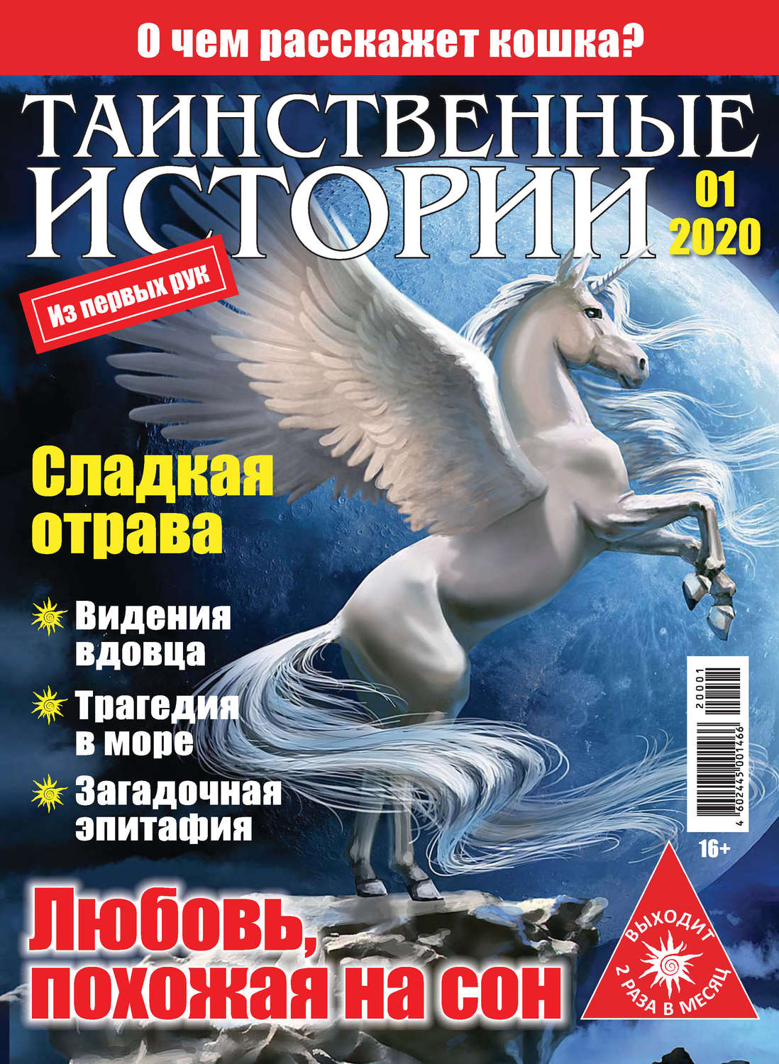 Обложка книги «Таинственные истории №01/2020»