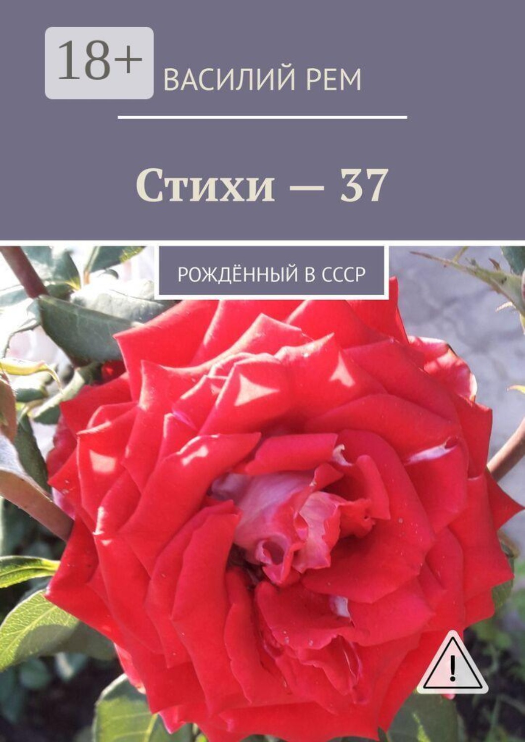 Обложка книги «Стихи — 37. Рождённый в СССР»