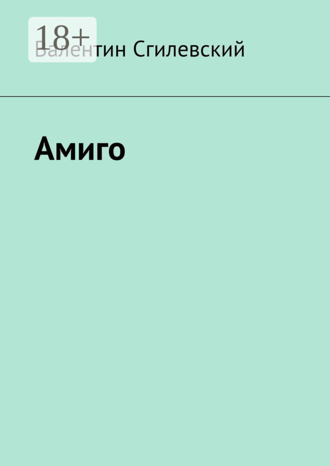 Обложка книги «Амиго»