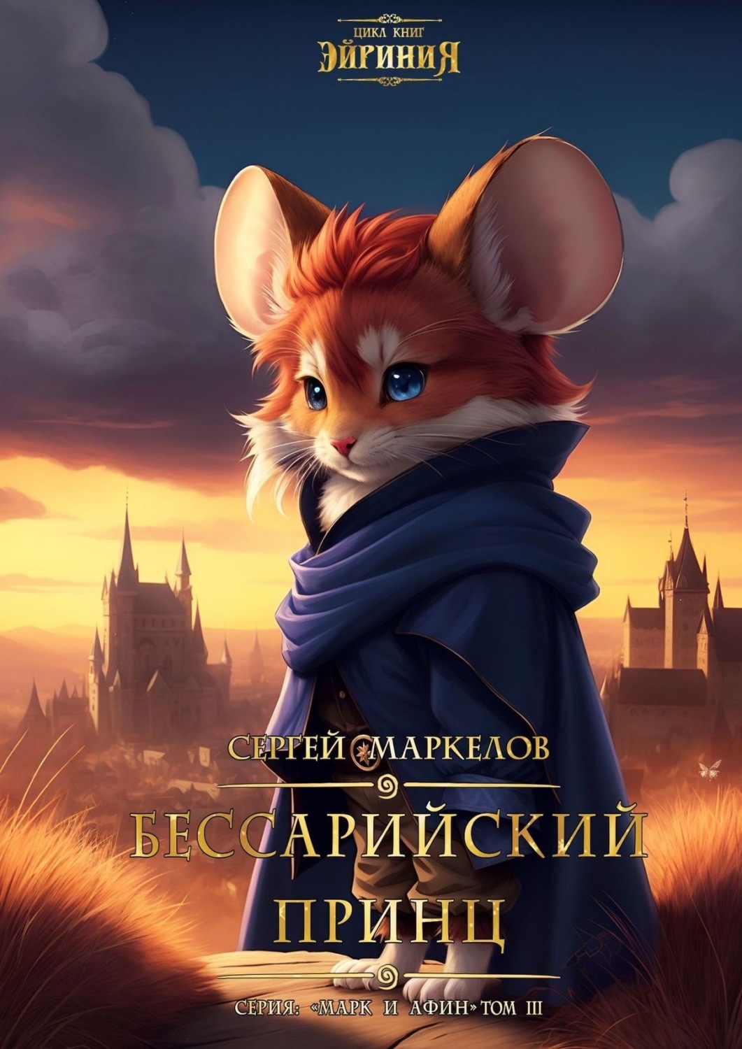 Обложка книги «Бессарийский Принц. Цикл книг: «Эйриния». Серия: «Марк и Афин». Том III»