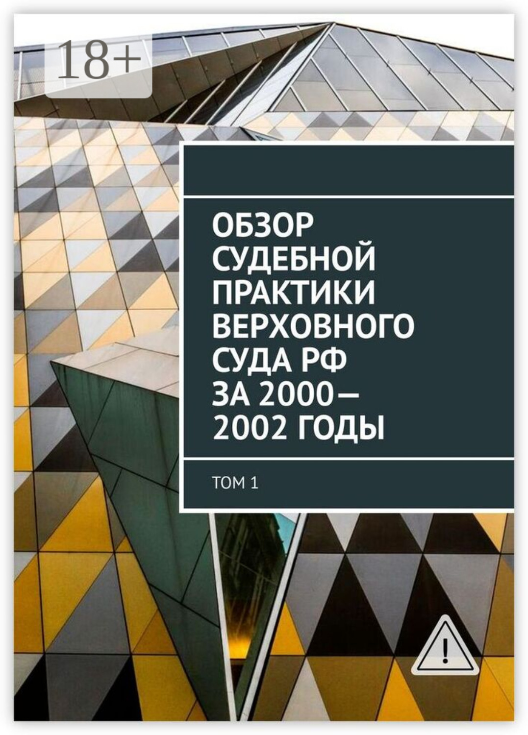 Обложка книги «Обзор Судебной практики Верховного суда РФ за 2000—2002 годы. Том 1»