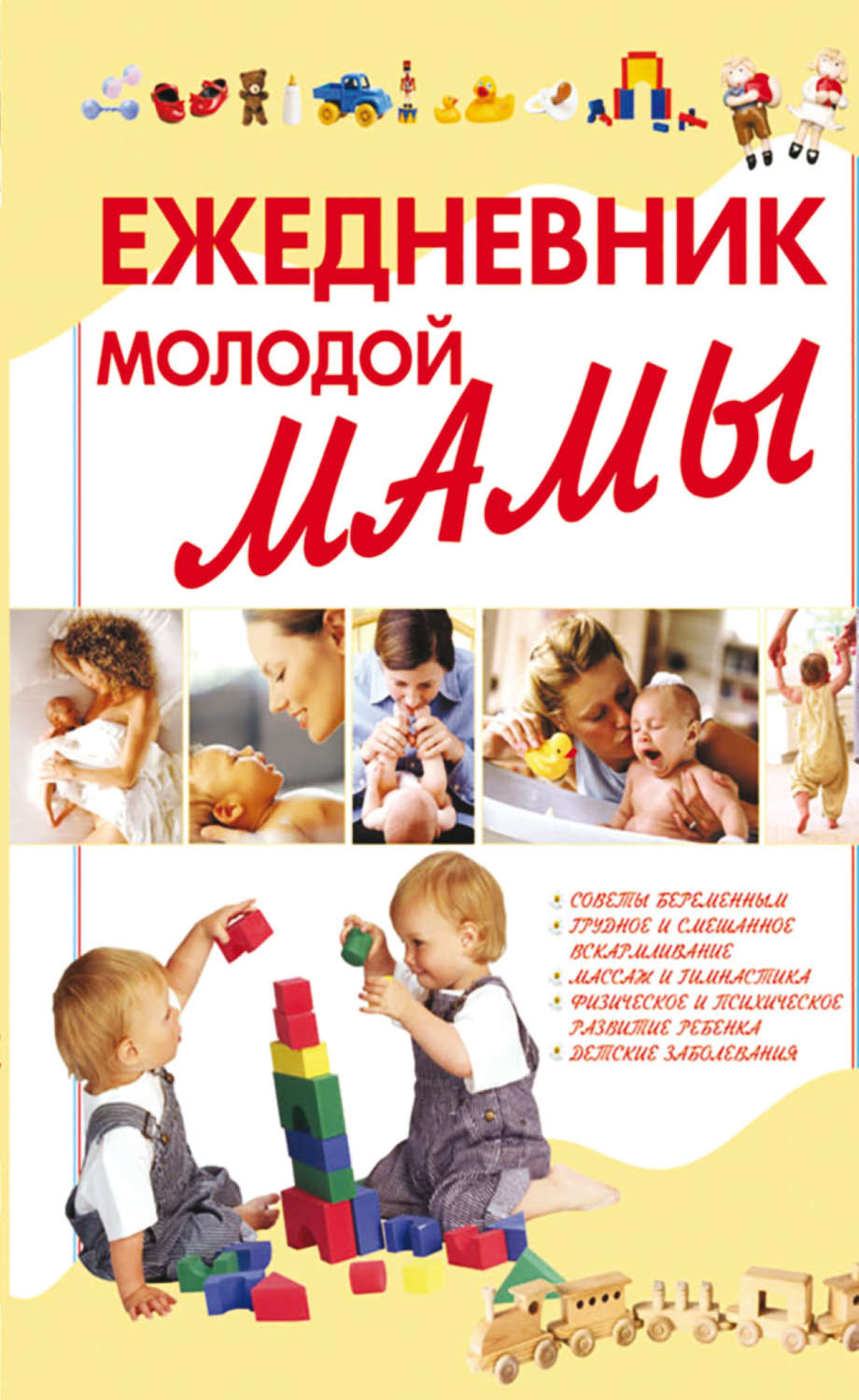 Обложка книги «Ежедневник молодой мамы»