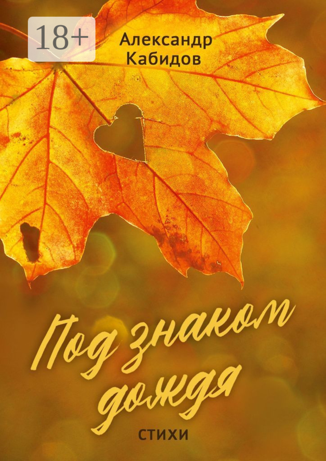 Обложка книги «Под знаком дождя. Стихи»