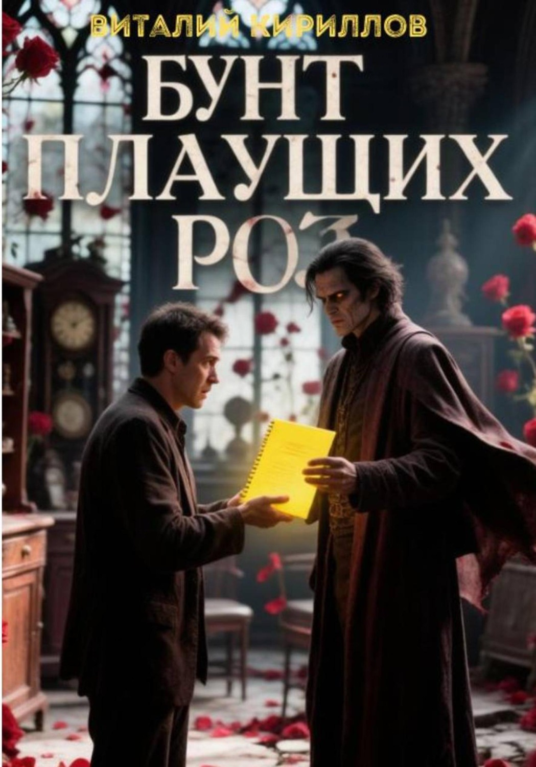 Обложка книги «Бунт плачущих роз»
